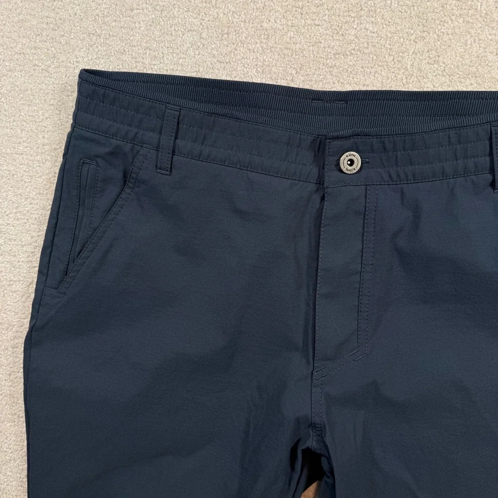 Kuhl Renegade Recon Pants Mens 36x30 Carbon Navy Blue Duralux Hiking Technical